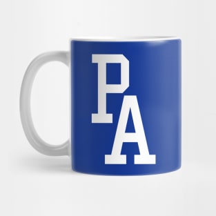 PA Dodger Logo - Blue Mug